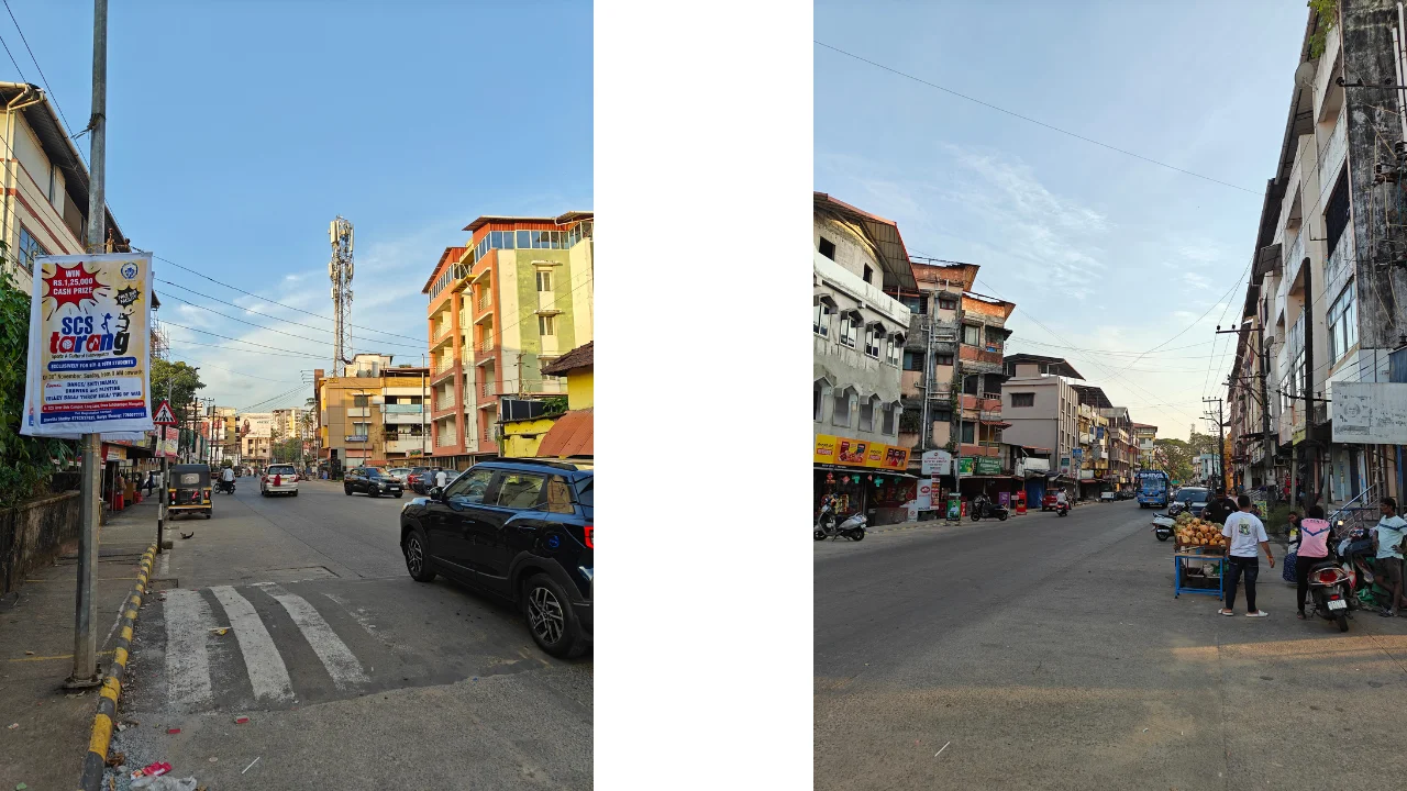 Main road view near Land Traders Mahalaxmi Project