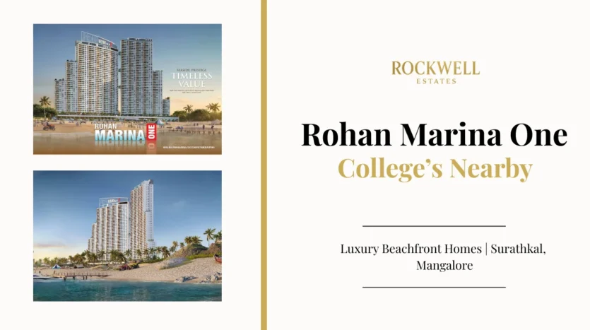 Rohan Marina One Nearby Colleges Featured Image showing educational institutions around Surathkal and Mangalore