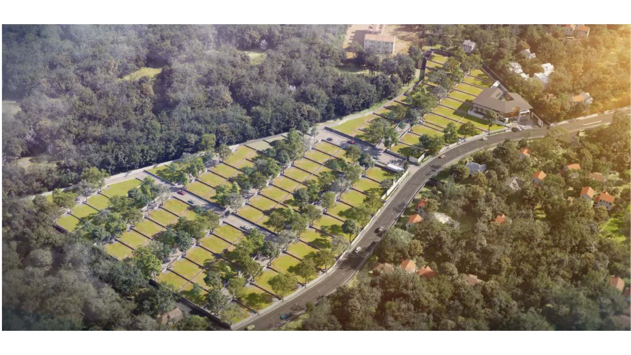 Rohan Estate Neermarga Hills plotted development showing planned gated community layout in Neermarga near Mangalore